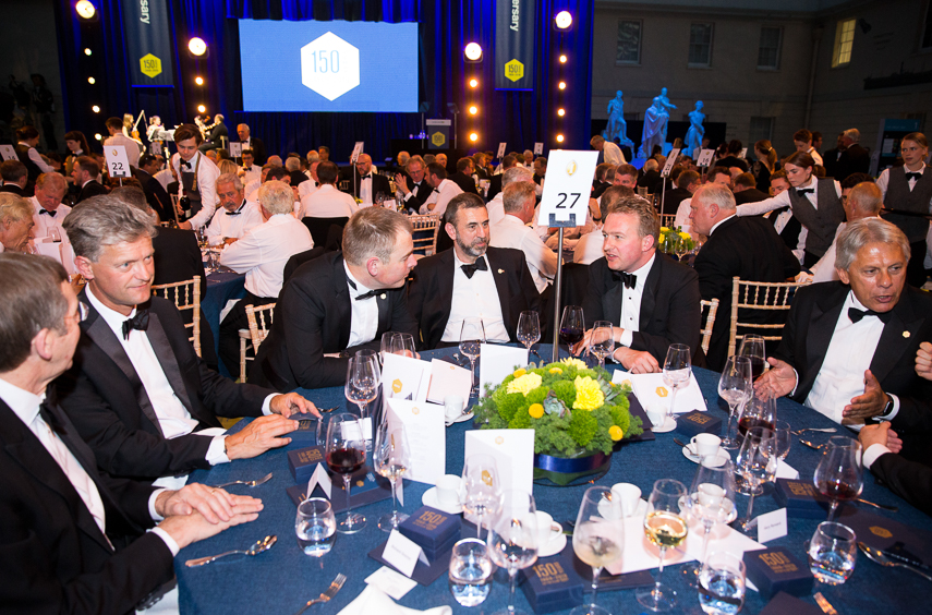 London corporate event photographer for black tie gala dinner